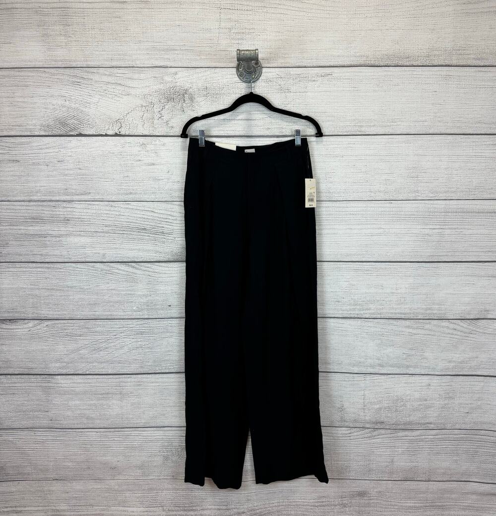 A New Day Women's Black High Rise Trouser Pants Size 4
